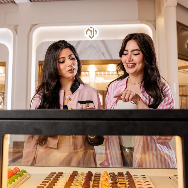 The pastry counter at Alia Bakes